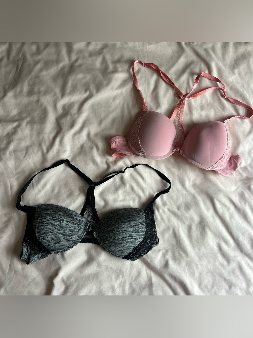 IZOD Front-Closure Racerback Underwire Bra Bundle – 34B